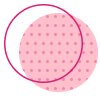 Circular Dots Design Element at AVF Clinic