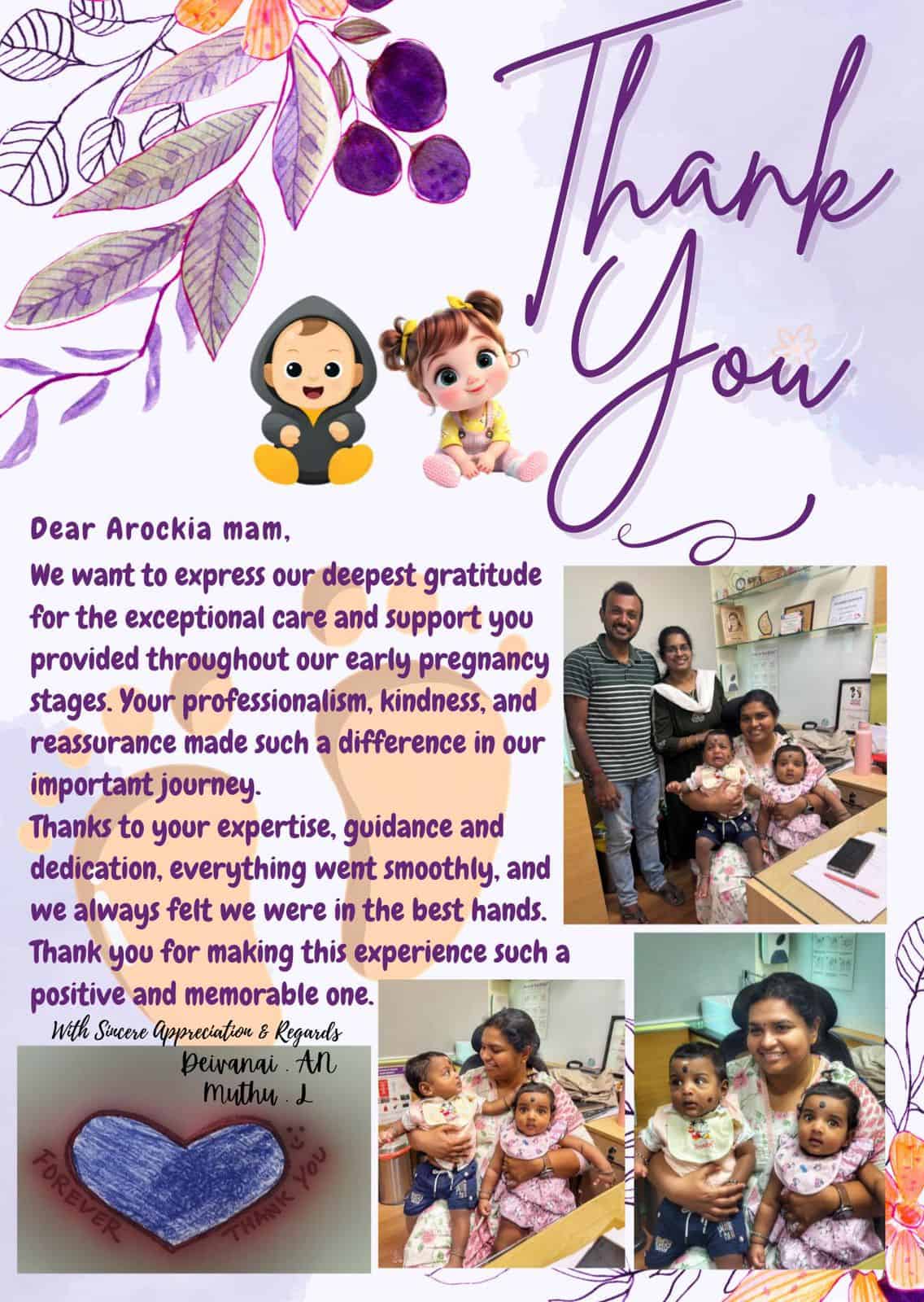 AVF Clinic's Fertility Treatment Success Celebration